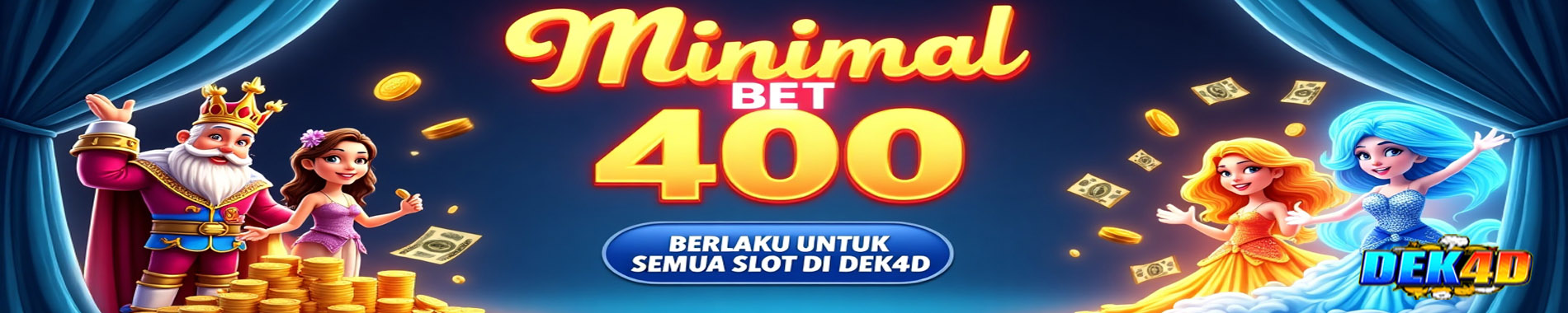 Minimal Bet 400 di Dek4d